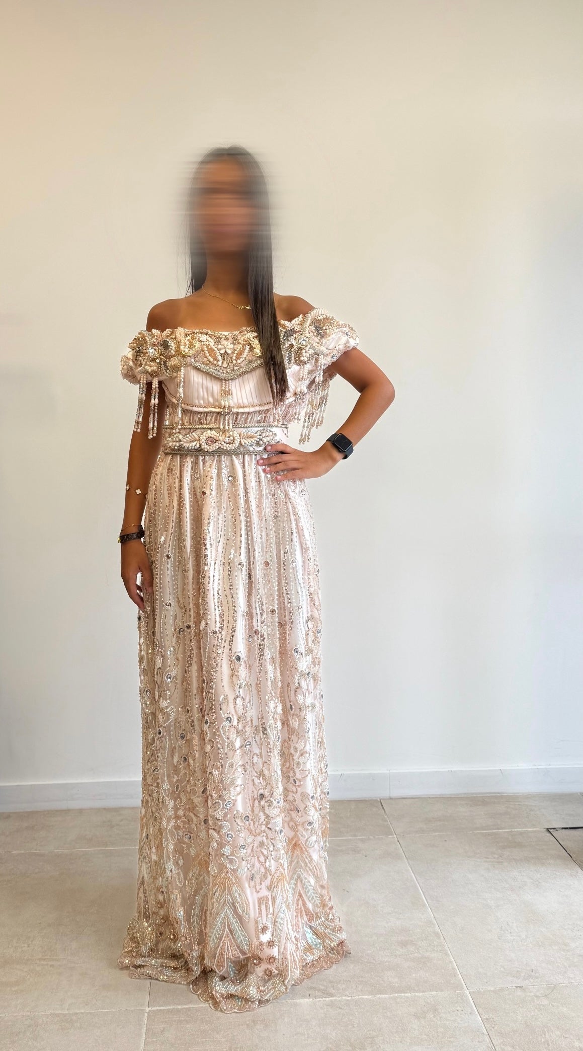 Blousa Rose Pale